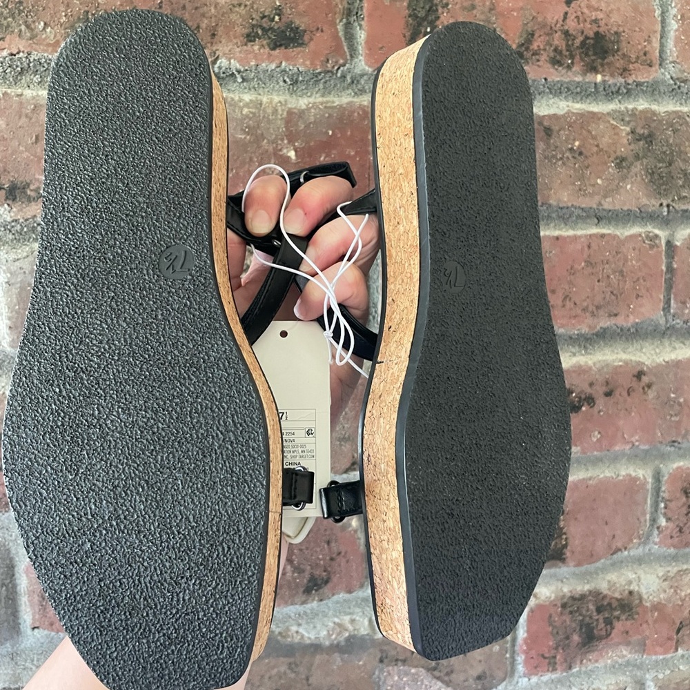 Target Black Sandals - Picture 6 of 6
